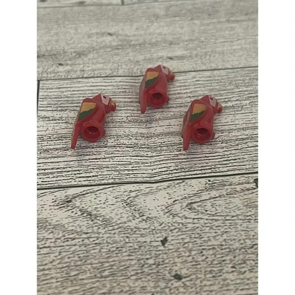 LEGO Minifigure Animal-Parrot Bird Lot Of 3 - Picture 4 of 4